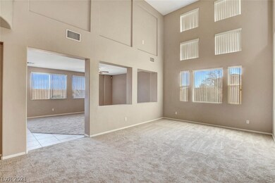 VAULTED CEILING WITH LOTS OF WINOWS AND CUTOUT FOR