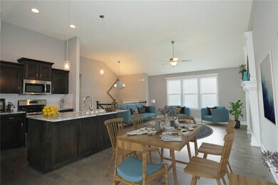 Pictures are of a different house but it is the same floor plan.  This house is under construction.