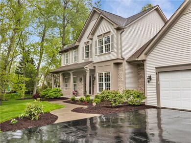 A stunning entry greets family and friends!