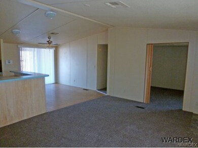 Living area to dining  kitche