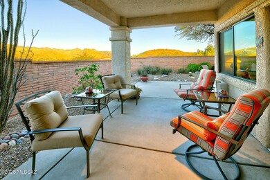 Relax under the Covered Patio