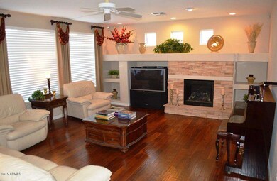 Newer Hardwood Floors inFamily Room