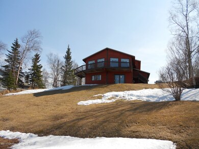 View of the house from the dock