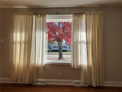 view from living room window