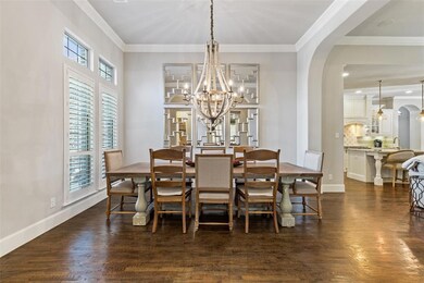 The Dining Room is nice sized for entertaining.
