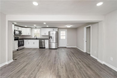 Great Room Is Open To Kitchen