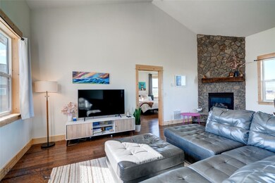 Open Vaulted Living Area