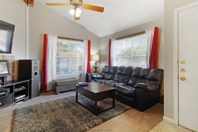 Unit B living room