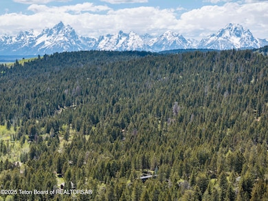 Aerial w/ Tetons