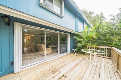 Large deck to enjoy the outdoors