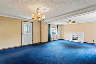 Living Room to Front Door