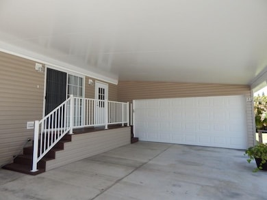 Extra deep 2-car garage