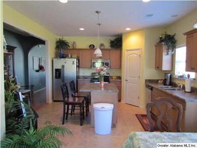 Large kitchen.