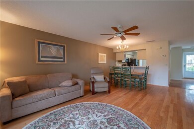 Great Room including Living Room and Dining Area
