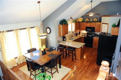 Gleaming Hardwood Floors, gorgeous interior paint 
