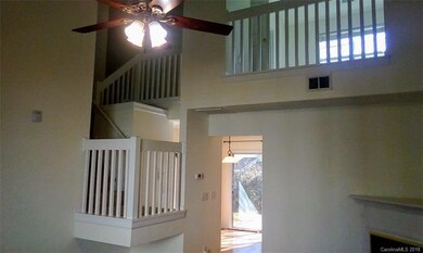 View of the loft room on second floor