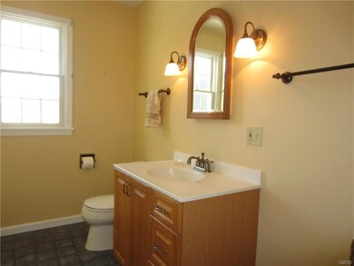 Full bath on 1st floor - updated over the years an