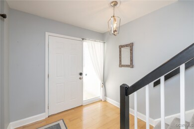 Freshly painted walls