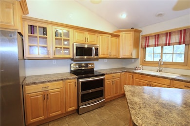 Amazing countertop space in this kitchen!