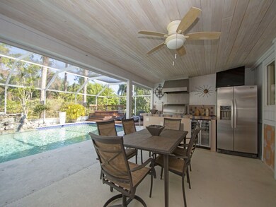 Enjoy outdoor cooking by the pool with your family