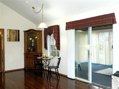 spacious eating area