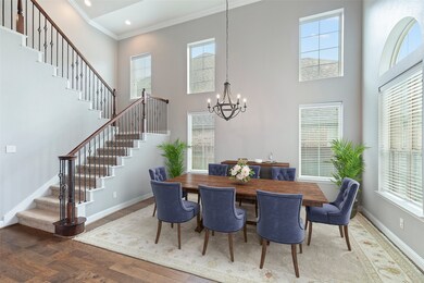 Virtually staged photo