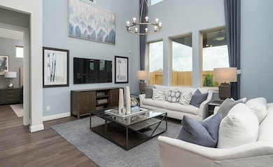 2 Story Great Room - Not the actual home but, similar completed home