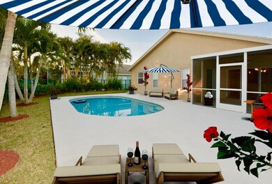 Backyard & Pool with Fenced Yard
