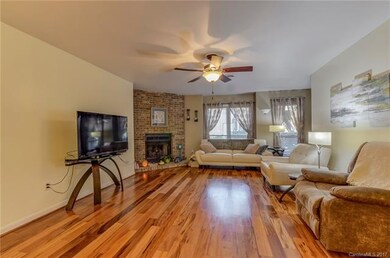 Looking at living area from the dining room.