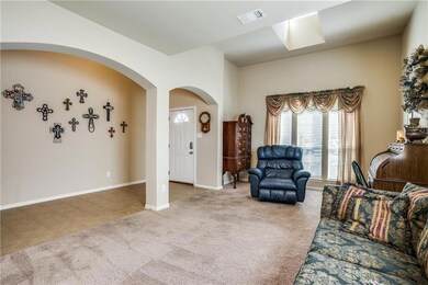 View of Formal Area Looking Towards Front Entry