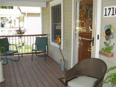 relax on the front porch