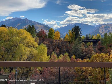 Fall view Aspen highlands