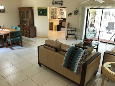 Standing in your foyer... looking into the living