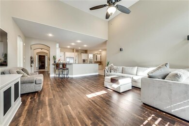 Family Rooms Opens to Kitchen