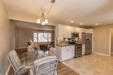 Formal dining area