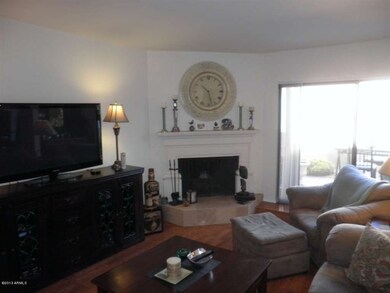 Living Room Fireplace View