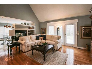 Hardwood Flooring is featured in the Great Room