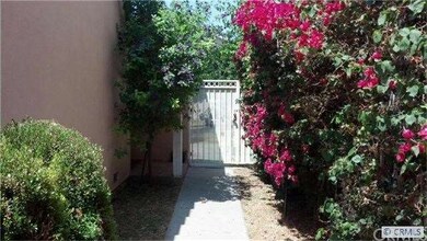 Side entrance to front door