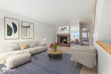 Living Area - Staged