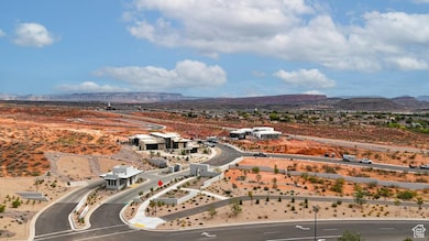 Bird's eye view of mountains