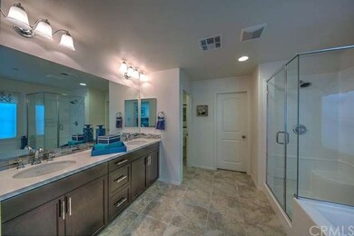 Photo of model master  bathroom
