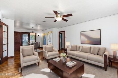 Virtual Staged Living Room