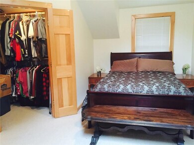 Master bedroom with large closet.