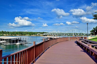 Boardwalk to boat dock
