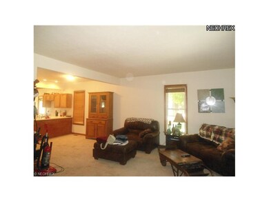 Large open living room