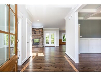 Standard hard wood floors on the first level welco