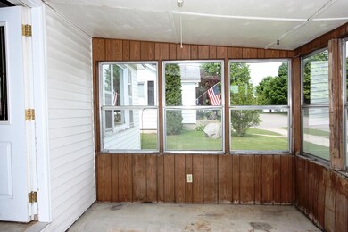 Enclosed porch
