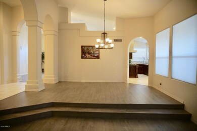 formal dinning area