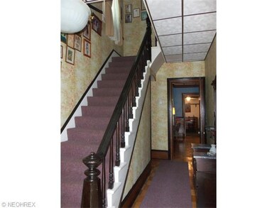Grand staircase to 2nd floor