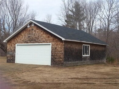2 car detached garage with extra storage